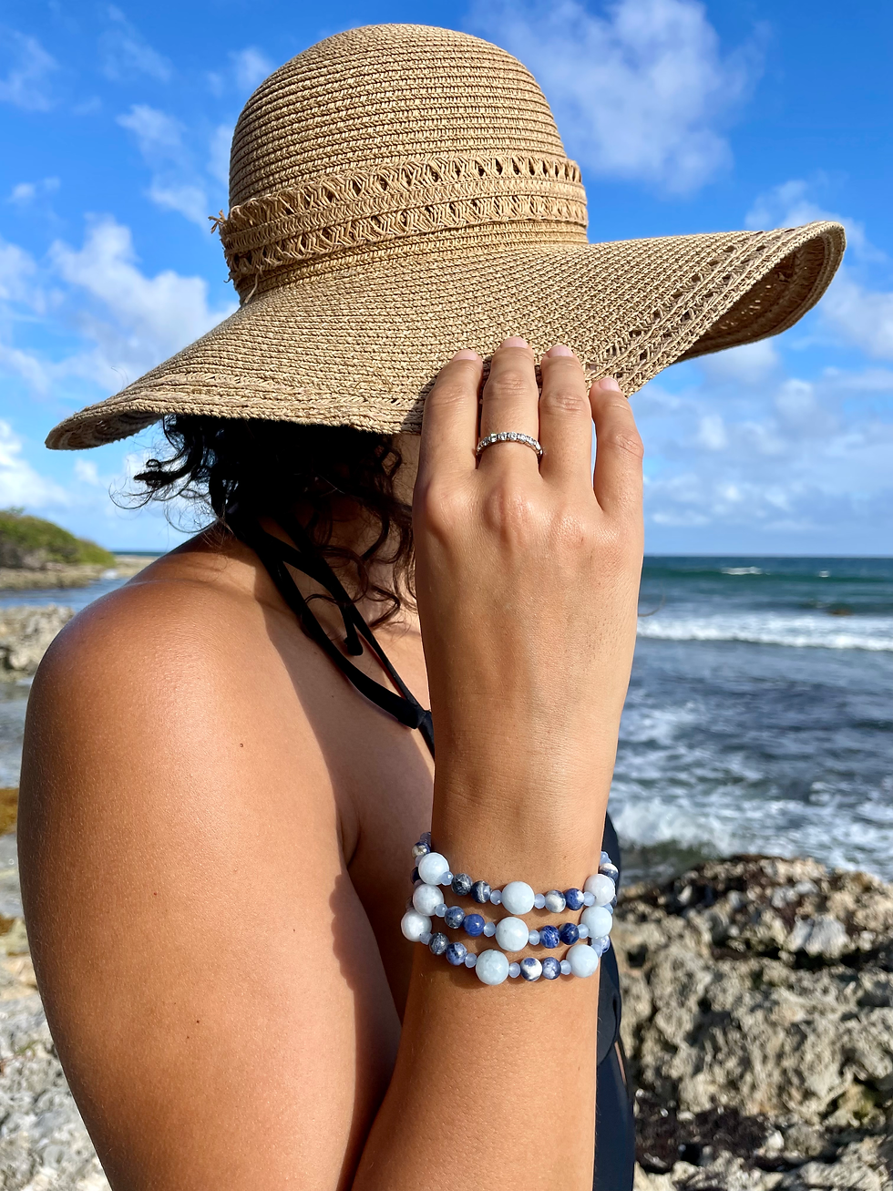 Miniature : Bracelet occean Sodalite