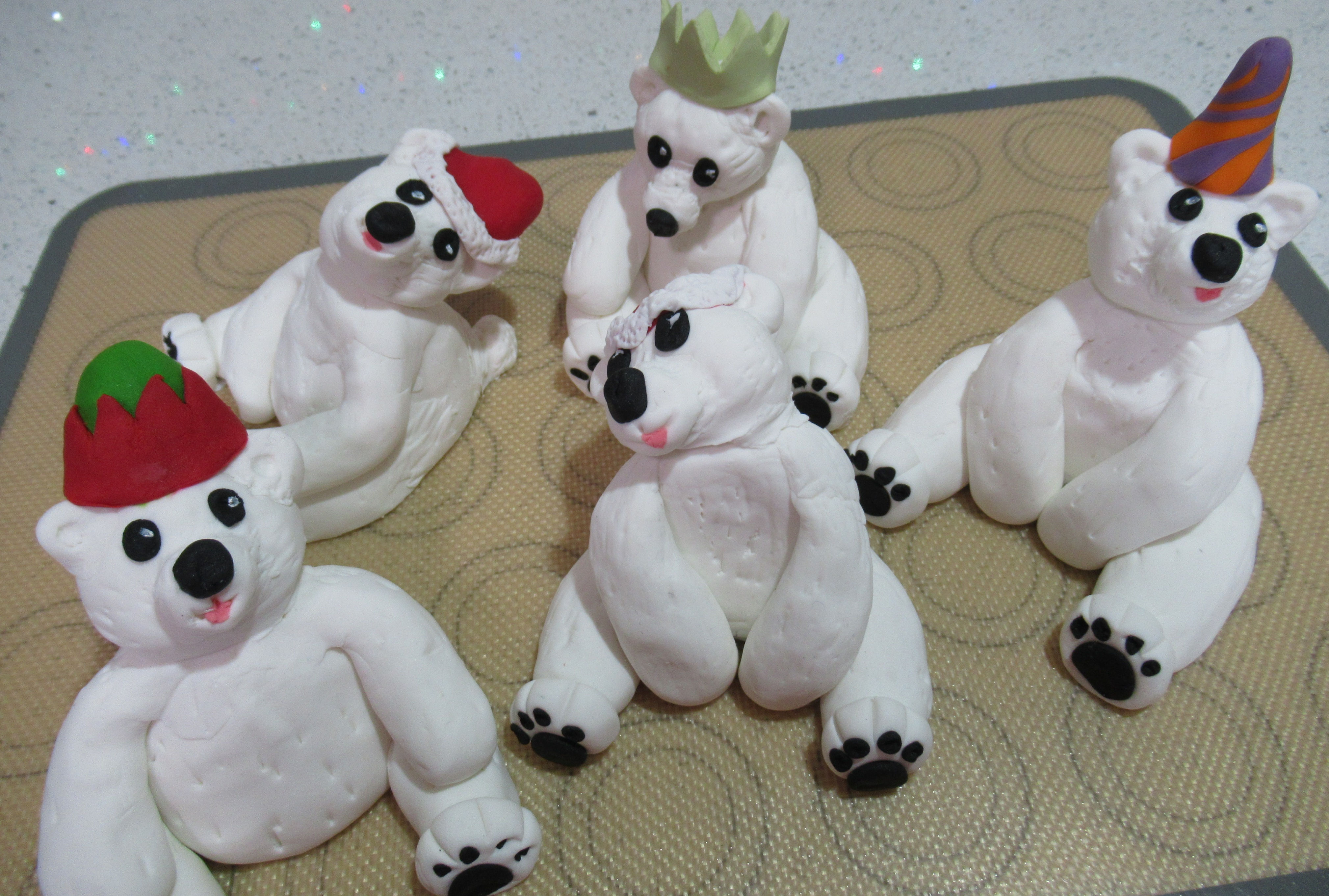 Polar Bear Cake Topper