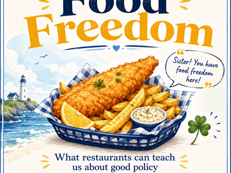 Food Freedom, Good Policy, and the Quiet Power of Being Safe at the Table