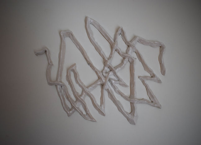 Hanging system: Use thin nails to hang the work up. 3 should be enough.