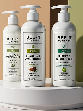 BEE-N COMPANY_400 ML_Hair Conditioner_Fine Hair and Oily Hair – MENTOLLÜ_For Normal Hair –