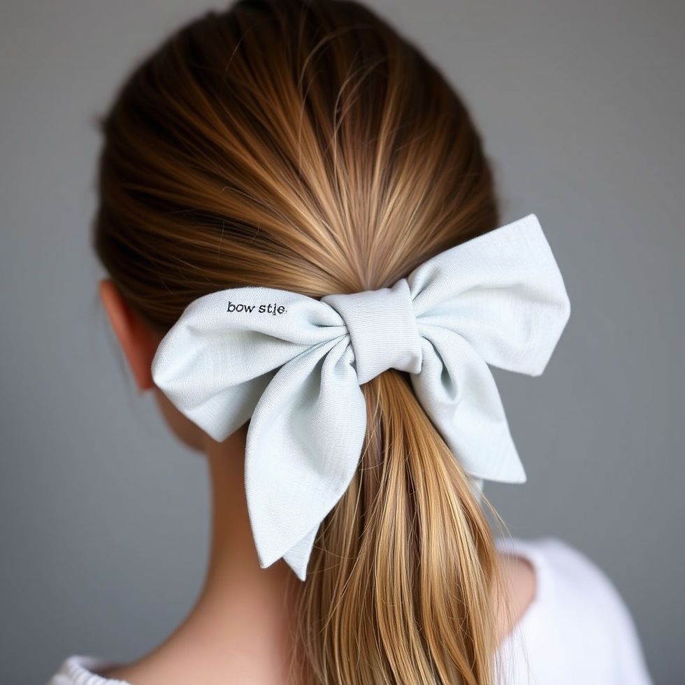 Thumbnail: Grey headband turns into a scarf