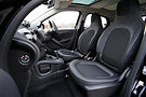Vista interior do carro