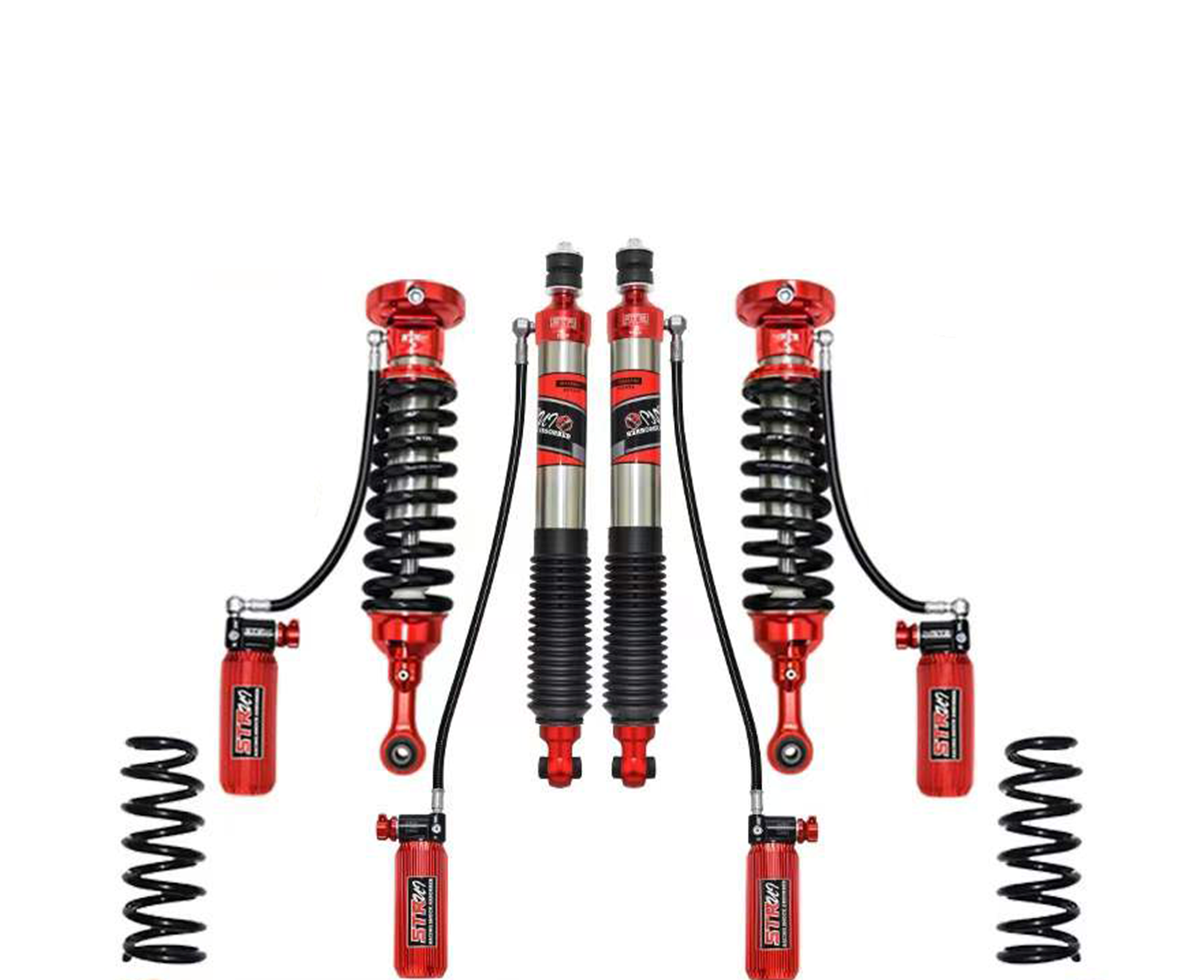 CONJUNTO SUSPENSÃO PARA TOYOTA LC120 +5CM