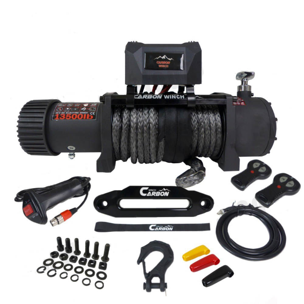 Guincho HPS.WINCH 13.500 LBS 12V corda sintética