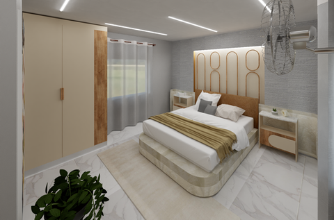 Neutral Tones Contemporary Luxury Guesthouse Design