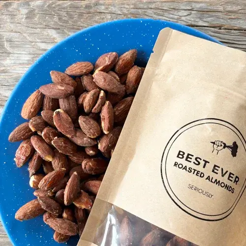 Best Ever Sesame Almonds