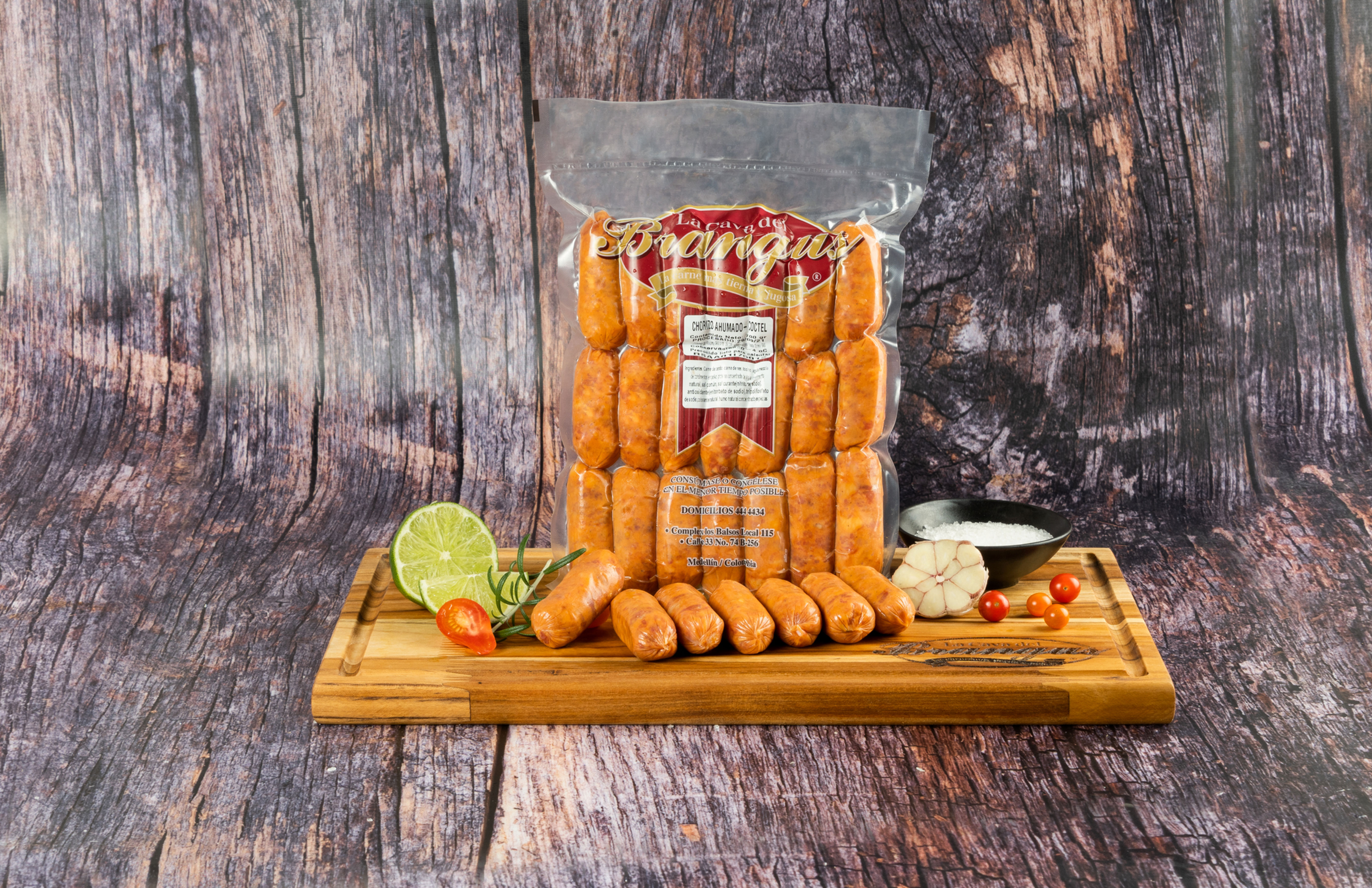 Chorizo Ahumado tipo Coctel