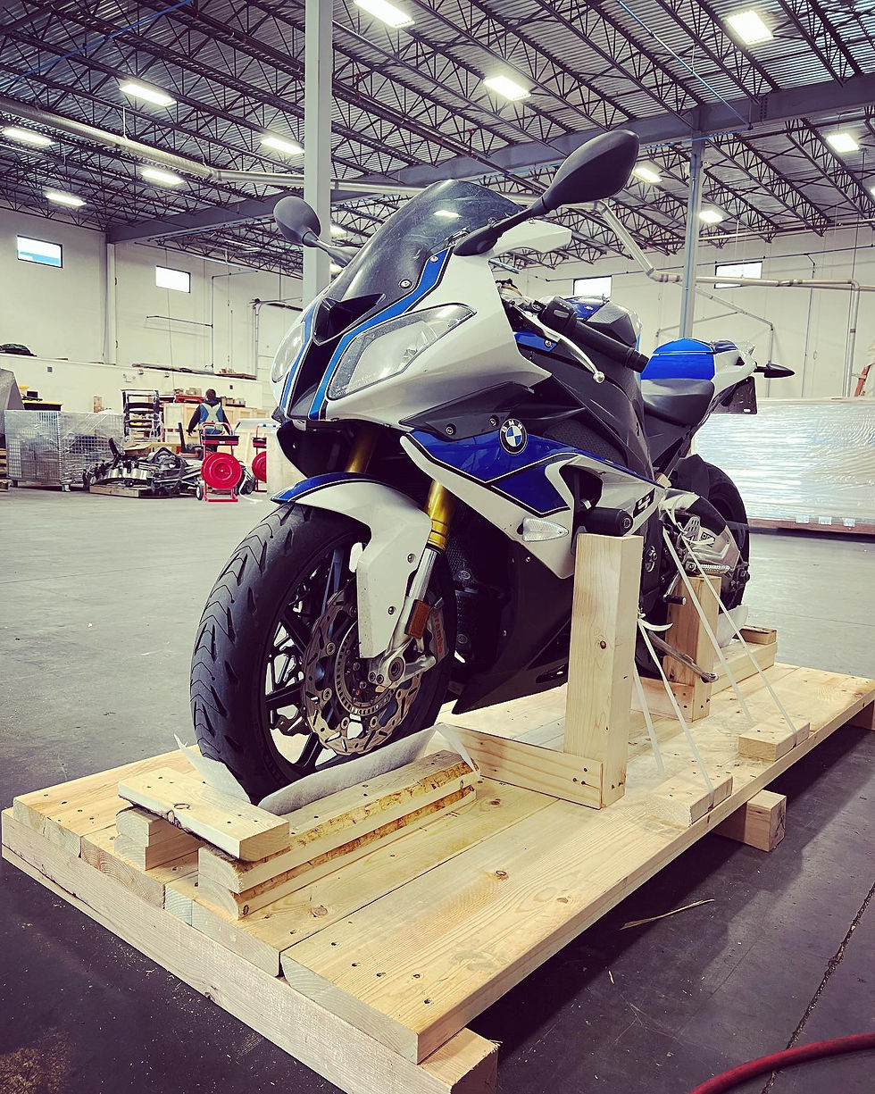 crating a motorcycle