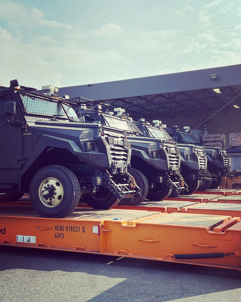 unloading in Vancouver