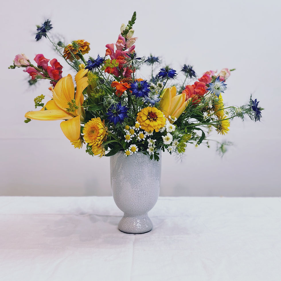 Abundant Compote Arrangement