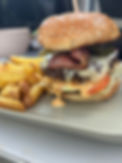 Burger and Chips