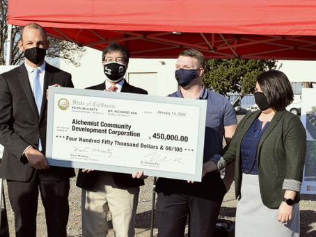 Alchemist Public Market Receives $450,000