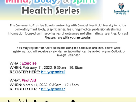 Mind, Body, & Spirit Health Series