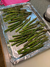 Roasted Asparagus made by Garden Gnome