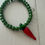 Thumbnail: green crystal chilli bracelet