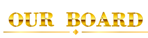 Our Board decorative text