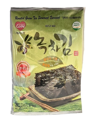 SBJ 해초사랑 녹차김 Greentea Seaweed