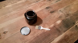 Vinegar & Steel wool stain