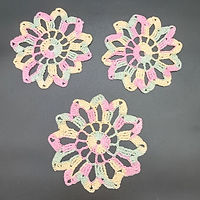 虹色のコースター