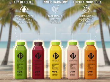 Benefits of Organic Juices Detox - Pascals Juices
