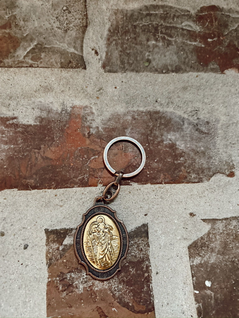 Thumbnail: St. Joseph Keychain Bronze