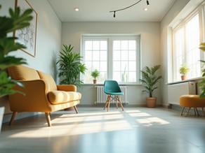 A calm and welcoming dental clinic environment