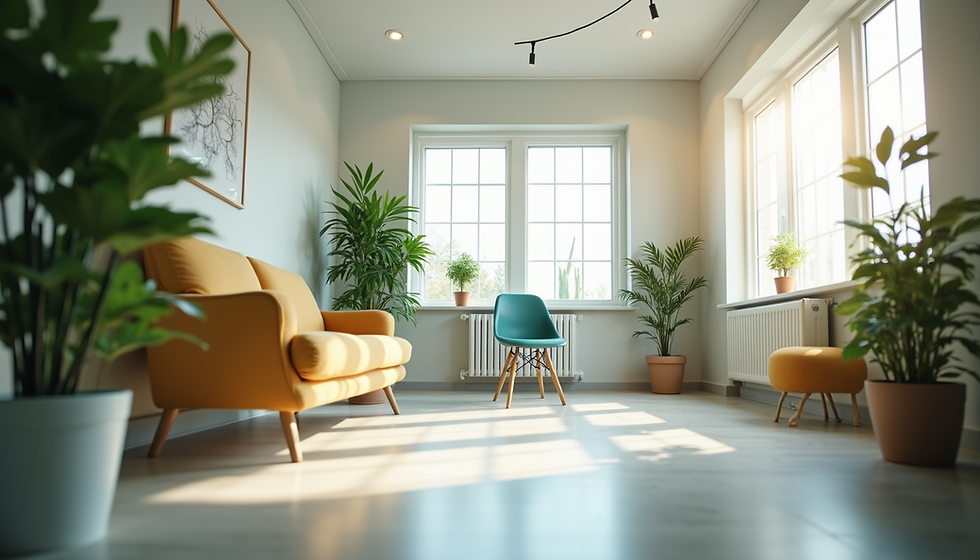 A calm and welcoming dental clinic environment