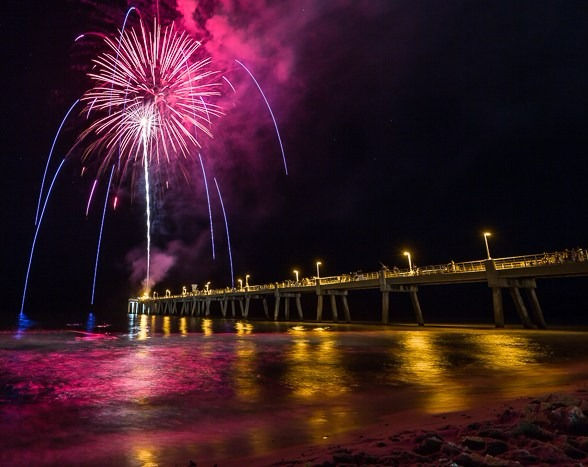 OKALOOSA ISLAND FIREWORKS