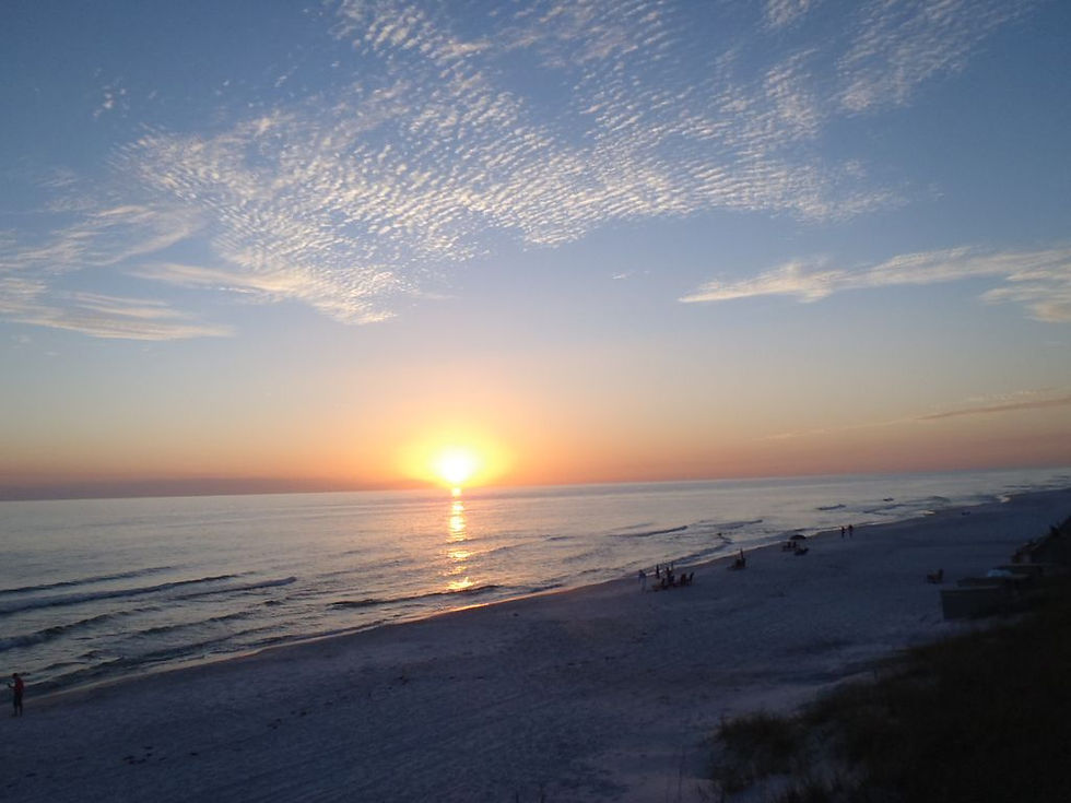 ROSEMARY BEACH SUNSET
