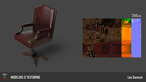 3D models made in 3ds Max, texturing done in Substance Painter.