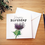 Thumbnail: Greetings card - Scottish thistle Happy birthday