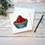 Thumbnail: Scottish strawberry tart colourful watercolour greetings card