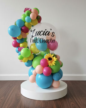 table balloons 
