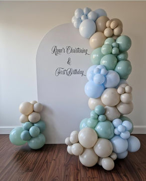Backdrop & Balloons