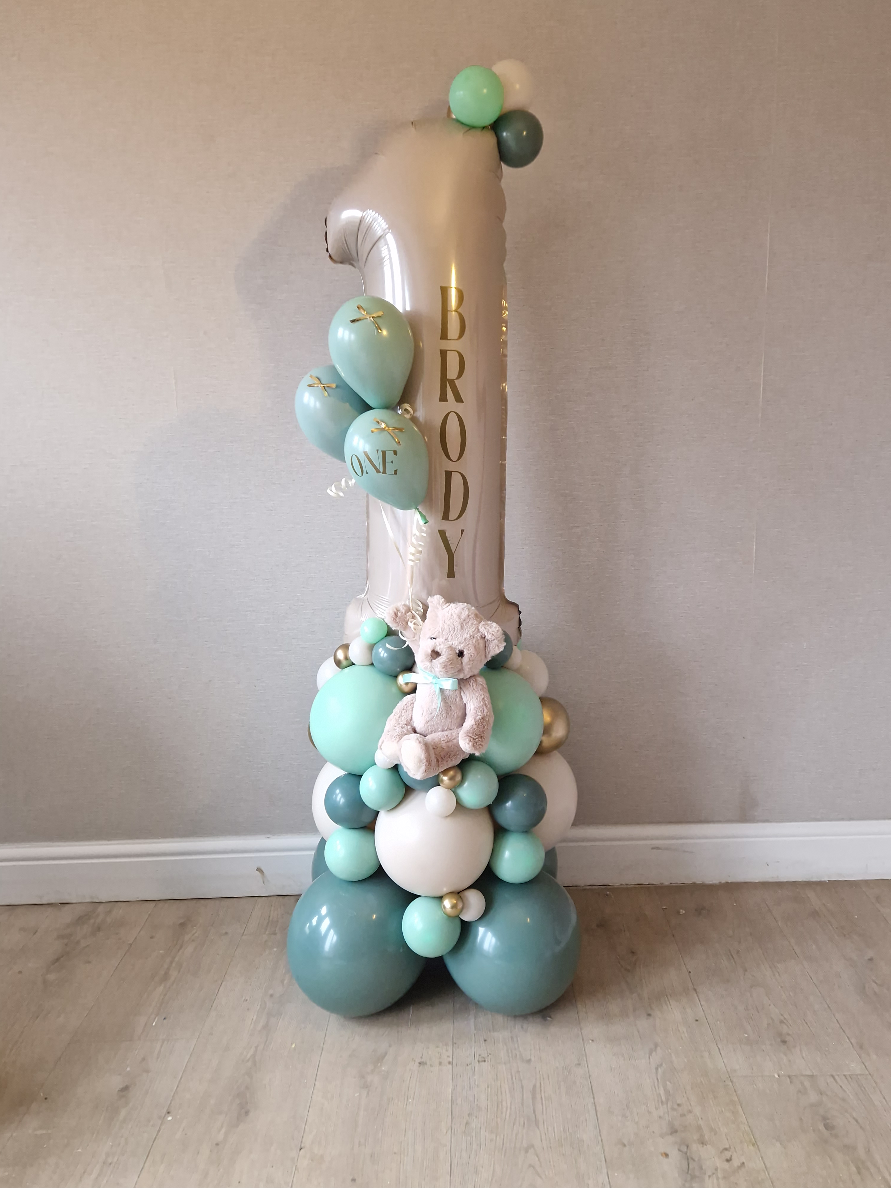 teddy bear balloons age 1