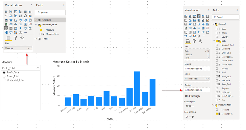 Use Slicers For Dynamic Measure Change In PowerBI