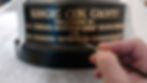Signwritten trophy base