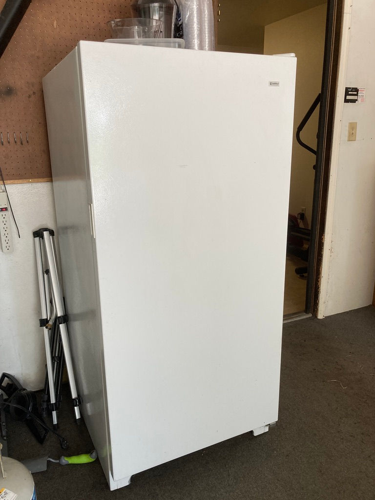 Thumbnail: Kenmore upright freezer