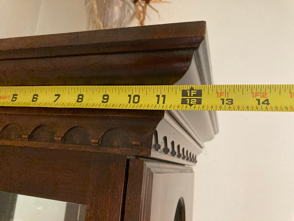 Thumbnail: Tall Wooden Lighted Display Hutch
