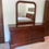 Thumbnail: Wooden Dresser with Mirror (SOLD)