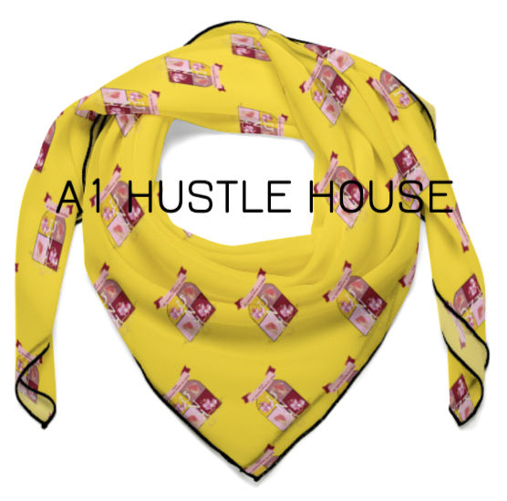 縮圖：KNO - Crest Silk Scarf