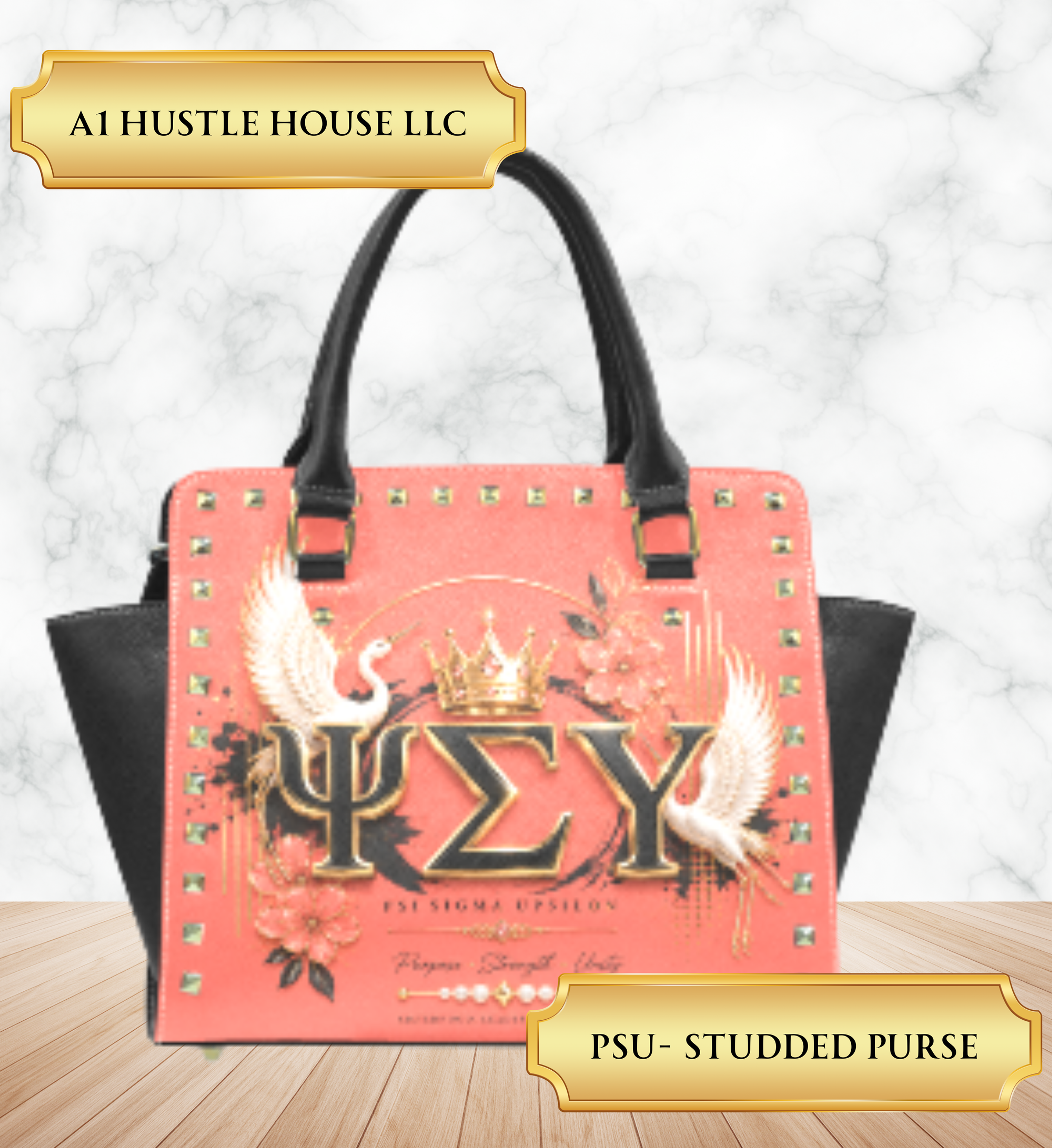 PSU- Studded Purse
