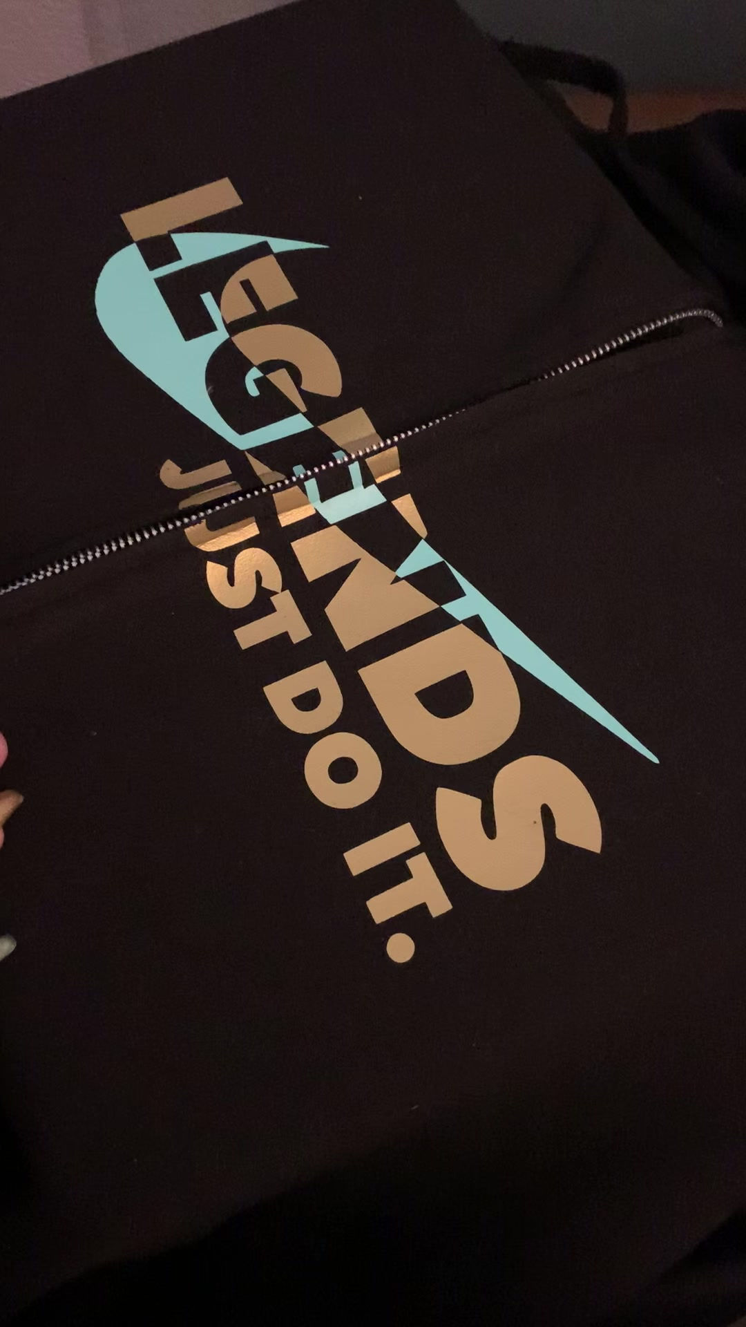 Legends Just Do it Zip UP