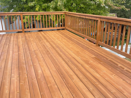 how to prepare a deck for staining
