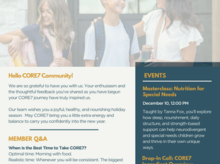 CORE 7 Newsletter - Volume 1 