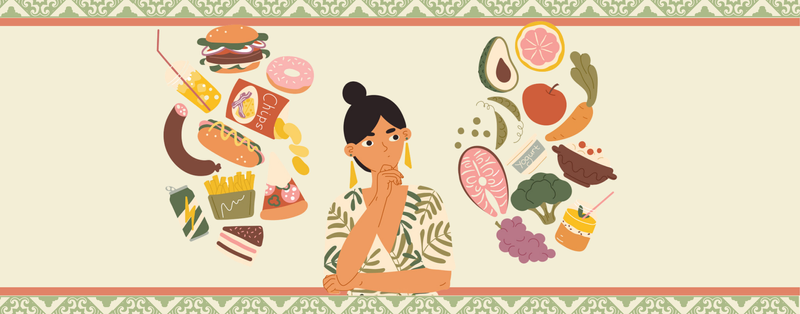 Girl raising hands in the air - words describing the program