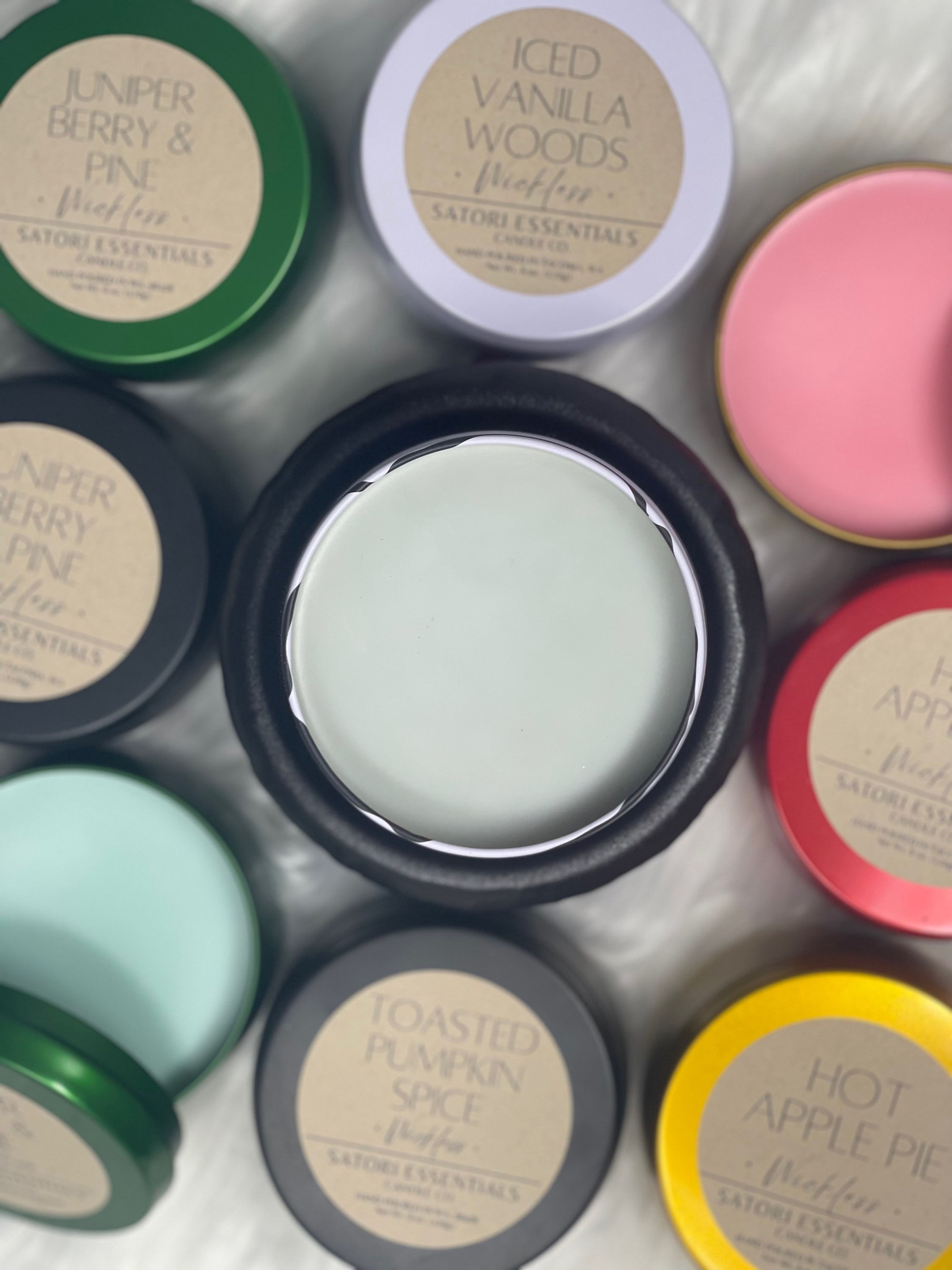 Wickless Candle Tins