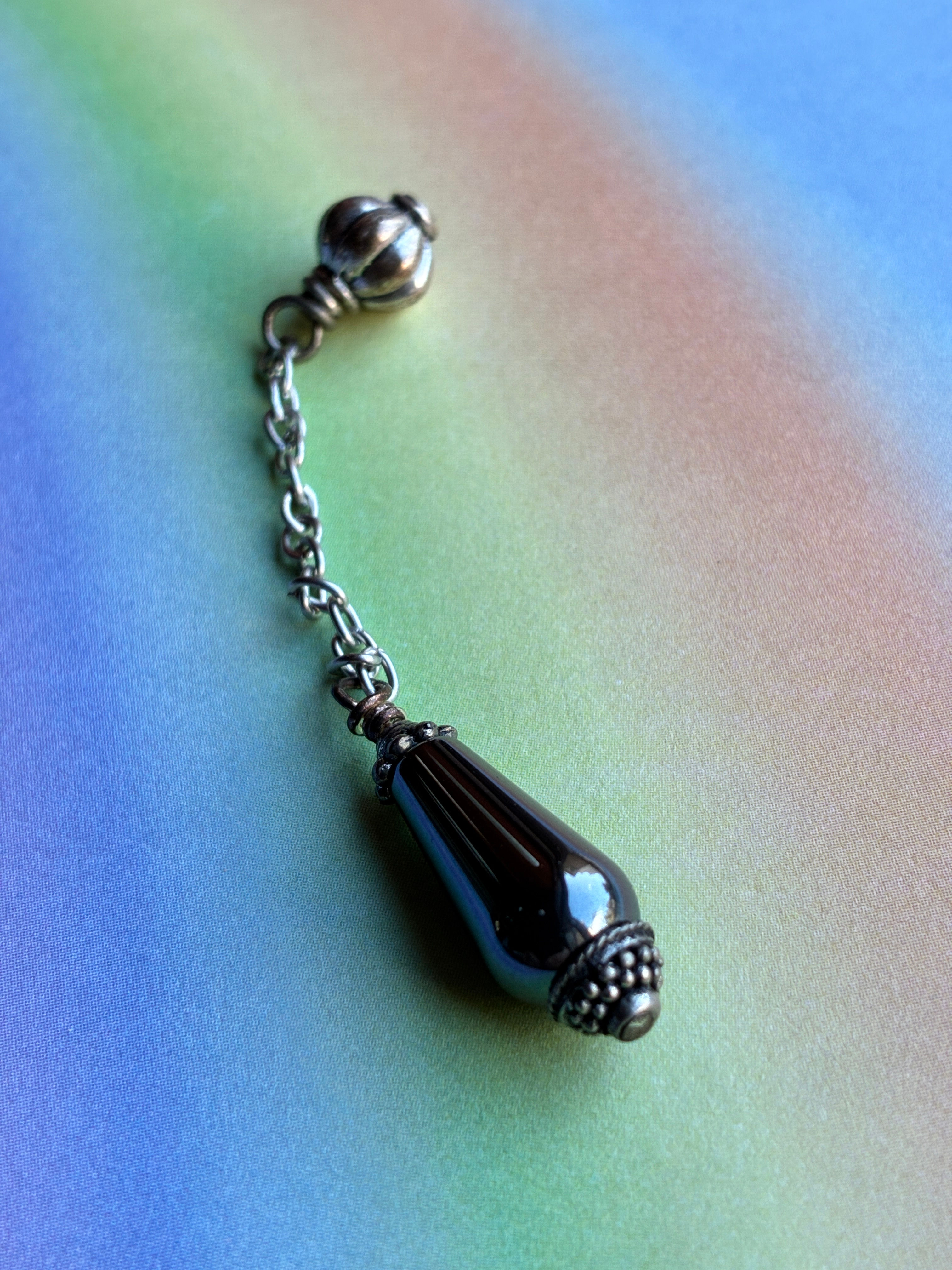 3  " Hematite pendulum