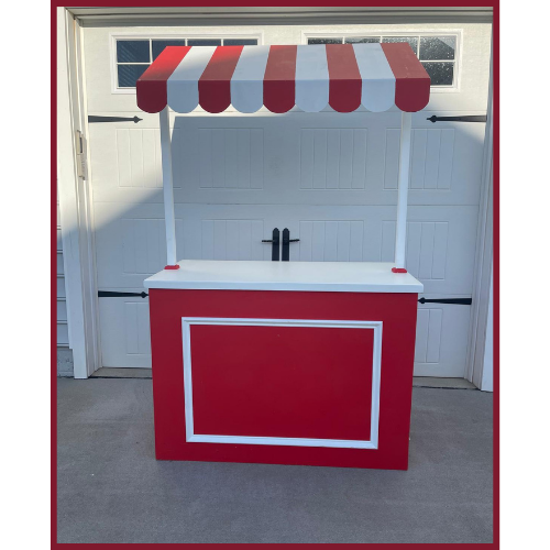 Red Dessert Cart